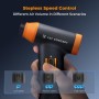 K&F Concept 2 in 1 Compressed Air Blower - 150000 RPM, Powerful Electric Dust Remover with 5000mAh Battery, Mini Compressed Air