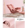 FUANA Pegatinas de pared a prueba de humedad Autoadhesivas Impermeable Papel pintado a prueba de ruido (Beige amarillo)