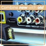 Retoo Cable HDMI a RCA de 1080p y audio, cable de conexión HDMI 3RCA con conectores dorados, compatible con FHD, HDMI macho a 3