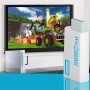 Retoo Wii HDMI Adapter Konverter, Wii to HDMI Full HD Converter Display Port to Hdmi, 720P 1080P, Audio 3,5mm Buchse,