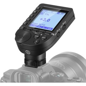 NEEWER QPRO-S TTL Flash Trigger Inalámbrico Compatible con Sony 1/8000s HSS Gran Pantalla Diseño Inclinado 5 Grupo 9 Funciones