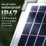 Irishom Bomba de Agua Solar,10W 500L/H 9V Fuente Solar,con Panel Solar y 3 boquillas para baño de pájaros, pecera, Estanque