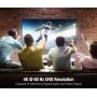 Snowkids Cable HDMI 2.0 4K de nailon trenzado Ethernet de alta velocidad, soporta canal de retorno de audio 3D, gris, 2 m