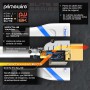 CSL - Cable HDMI 8K 4K 2.1/2.0 3m - 8K @ 60Hz 4K @ 120Hz con DSC - 48 Gbit/s - 3D - Ultra High Speed con Ethernet - Blu-ray TV