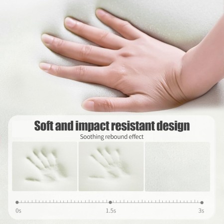 OUGPIU Paneles Acolchado Pared Niños antigolpes, Pegatinas de Pared para habitación infanti,Protector Pared Cama niños,tapizado