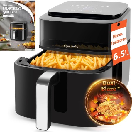 Taylor Swoden Air Fryer 6.5 L 1800 W – Double Heating, Visual Window, 8 Programs, Touch Panel, Metallic Interior, Includes