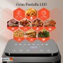 Taylor Swoden Air Fryer 6.5 L 1800 W – Double Heating, Visual Window, 8 Programs, Touch Panel, Metallic Interior, Includes
