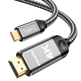 Southlight Cable USB C a HDMI de 2 metros, USB tipo C a HDMI 4K UHD (compatible con iPhone 16/15 Pro, MacBook Pro 2018, MacBook