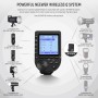 NEEWER QPRO-S TTL Flash Trigger Inalámbrico Compatible con Sony 1/8000s HSS Gran Pantalla Diseño Inclinado 5 Grupo 9 Funciones