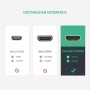 CABLEPELADO Empalme HDMI, Acoplador HDMI, Adaptador HDMI hembra a Hembra, Acoplamiento HDMI, Contactos Chapados en Oro,