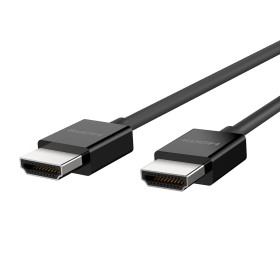 Belkin Cable HDMI 2.1 de alta velocidad Ultra (4K, Dolby Vision HDR, óptimo para Apple TV, 2 metros) - negro