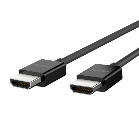 Belkin Cable HDMI 2.1 de alta velocidad Ultra (4K, Dolby Vision HDR, óptimo para Apple TV, 2 metros) - negro