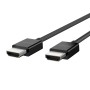 Belkin Cable HDMI 2.1 de alta velocidad Ultra (4K, Dolby Vision HDR, óptimo para Apple TV, 2 metros) - negro