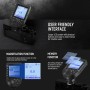 NEEWER QPRO-S TTL Flash Trigger Inalámbrico Compatible con Sony 1/8000s HSS Gran Pantalla Diseño Inclinado 5 Grupo 9 Funciones