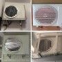 Air Guide Outdoor Unit Air Conditioning Anti-Blow Air Guide Stainless Steel For Change Direction Air Outlet Deflector