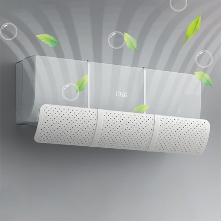 Air Conditioning Deflector, Air Conditioning Wind Deflector Retractable Outlet Deflector, Air Conditioning Anti-Blow Direct