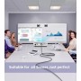 4K Cable USB C a HDMI 0.5m, Cable Tipo C a HDMI 4K@UHD para Thunderbolt 4/3 Compatible con i Phone16 15 Plus Pro Max, MacBook