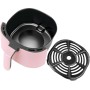 Jocca - Oil Free Air Fryer 3.8L Pink, Digital Air Fryer 1450W, 8 Automatic Programs, LED Touch Display, Timer, Adjustable