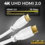deleyCON 8m Cable HDMI 2.0a/b - Alta Velocidad con Ethernet - UHD 2160p 4K@60Hz 4:2:0 HDCP 2.2 ARC CEC Ethernet 18Gbps 3D Full