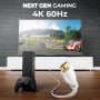 deleyCON 8m Cable HDMI 2.0a/b - Alta Velocidad con Ethernet - UHD 2160p 4K@60Hz 4:2:0 HDCP 2.2 ARC CEC Ethernet 18Gbps 3D Full