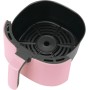 Jocca - Oil Free Air Fryer 3.8L Pink, Digital Air Fryer 1450W, 8 Automatic Programs, LED Touch Display, Timer, Adjustable