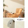FUBESK Rollo de papel tapiz autoadhesivo impermeable a prueba de humedad y reducción de ruido, adhesivo de pared con aislamiento