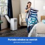 4 Pieces Air Conditioning for Window Sealing,Air Conditioning Adjustable Window Sealing Plates,Air Conditioning for Window