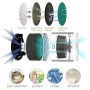 Earnmore A9 Air Purifier Filter丨High Efficiency 4-in-1 True HEPA Replacement Filter, Compatible with Air Purifier, Eliminates
