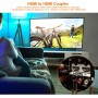 KUOQIY 6 Piezas Acoplador HDMI Hembra, Conector y Empalme Compatible Con 4K Ultra HD, UHD 3D, Full HD 1080p
