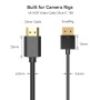 Cable HDMI Ultrafino de 35 cm/1,15ft, SMALLRIG 4K Hyper Super Flexible Slim Cable HDMI, ARC Tipo-A Macho a Macho para Cámara,