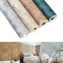 ZiStarlilife Papel pintado con textura de barro de diatomeas, adhesivo mate grueso impermeable para muebles, adhesivo de pared