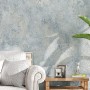ZiStarlilife Papel pintado con textura de barro de diatomeas, adhesivo mate grueso impermeable para muebles, adhesivo de pared