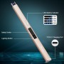 SUPRUS Mechero eléctrico con arco eléctrico, resistente al viento, sin llama, USB recargable, con candado de seguridad, para