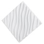 VEVOR Paneles de Pared 3D, PVC, con Ondas Minimalistas de Arte Moderno, con Acento de Cobertura 2,97 m², para Techo, Dormitorio,