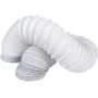 MIRTUX Flexible PVC Portable Air Conditioning Tube – 4.5 m Long and 15 cm Diameter, Suitable for Air Conditioning, Dryers or