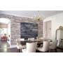 Grace Baltic Paneles de pared 3D con aspecto de ladrillo, revestimiento de piedra, revestimiento de poliestireno, para salón,