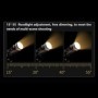 Lente Fresnel ZSYB 5X para luz de fotografía LED COB de montaje Bowens