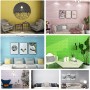 Papel de pared de ladrillo 3D, Paneles de pared autoadhesivos de 35 x 38,5 cm, revestimiento de pared 3D impermeable, despegable