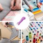 Rodillo de costura para acolchar, herramienta de encuadernación para acolchar, rodillo de papel pintado para coser y prensar