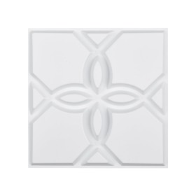 VEVOR Paneles de Pared 3D, Azulejos de PVC con Diseño Floral Minimalista, Cobertura de 2,97 m², para Techo, Dormitorio, Sala de