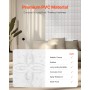 VEVOR Paneles de Pared 3D, Azulejos de PVC con Diseño Floral Minimalista, Cobertura de 2,97 m², para Techo, Dormitorio, Sala de