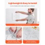 VEVOR Paneles de Pared 3D, Azulejos de PVC con Diseño Floral Minimalista, Cobertura de 2,97 m², para Techo, Dormitorio, Sala de