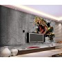 Estudio, Sala De Estar, Oficina, Fondo, Pared, Pared Pegatina, Mural, Dinosaurio, Paisaje Animal, 3D, Mural Moderno, Decoración
