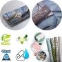Fotomurales Decorativos Pared Jeroglíficos Egipcios Antiguos 400x280 cm Papel Pintado Tejido No Tejido Retro Fotomural 3D Mural