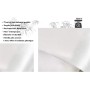 JSCWDET Papel Tapiz Fotográfico Remolino de purpurina Retro En Forma De Cubos 3D,Papel Tapiz Rosa roja Decoración De Paredes Del