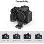 SMALLRIG Placa de Montaje de Collar de Trípode de Cámara Giratoria para Sony A7R V/A7 IV/A7S III/A7R IV, para Placa Tipo Arca y