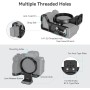 SMALLRIG Placa de Montaje de Collar de Trípode de Cámara Giratoria para Sony A7R V/A7 IV/A7S III/A7R IV, para Placa Tipo Arca y
