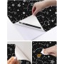 JIAOQSS Papel pintado autoadhesivo Ramas de cerezo con flores rojas Papel tapiz adhesivo de vinilo impermeable decorativo para