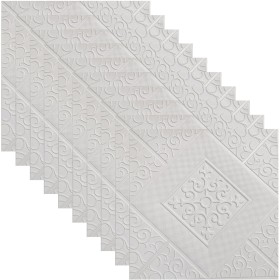 Paneles de pared de espuma suave seguros para niños, 10 unidades, calcomanías 3D para aplicaciones de sala de estar y habitación