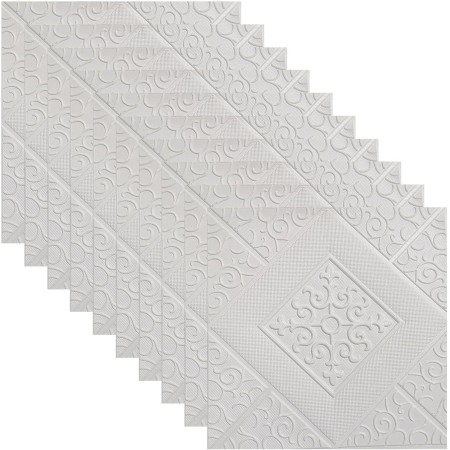 Paneles de pared de espuma suave seguros para niños, 10 unidades, calcomanías 3D para aplicaciones de sala de estar y habitación